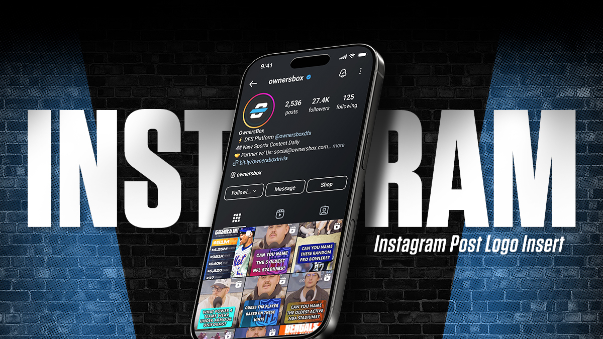 Instagram Post Logo Insert